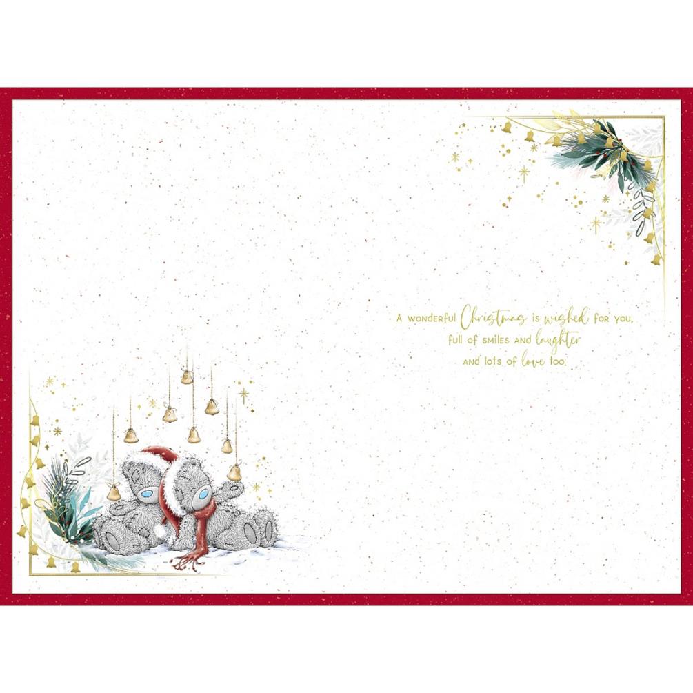 Best Mum Verse Me to You Bear Christmas Card Extra Image 1